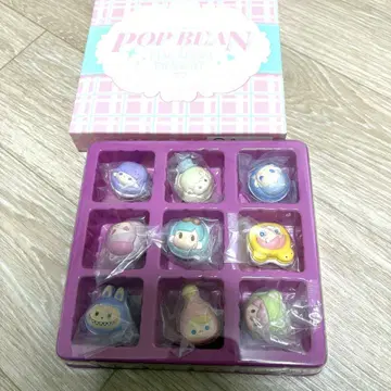 팝마트 POP BEAN 마카롱 디저트 시리즈 피규어 세트
