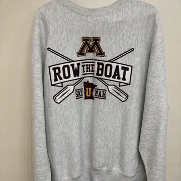 ROW THE BOAT 그레이 트레이닝복