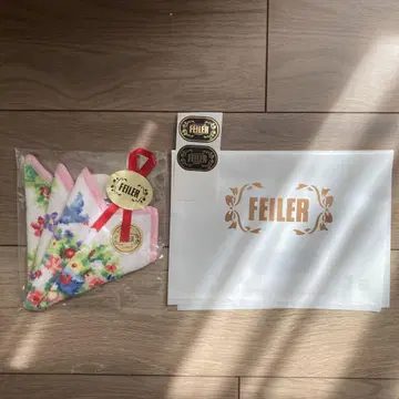 미개봉 새상품 페일러 손수건 선물 포장 완료, 선물 트래핑 완료 3세트