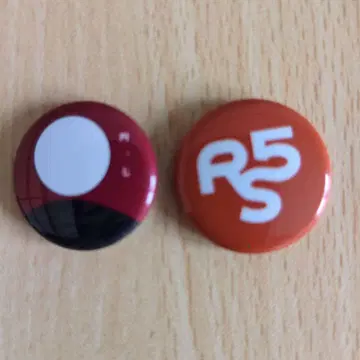 RSR 라이징선 시이나 링고 RIP SLYME 캔뱃지 2세트