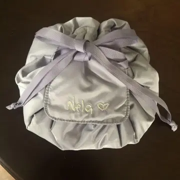 발레 잡화 리본 포함 연보라색 복조리 Nela 자수
