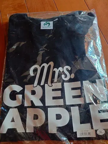 Mrs. GREEN APPLE 2023 스프링 굿즈 티셔츠 XL 블랙