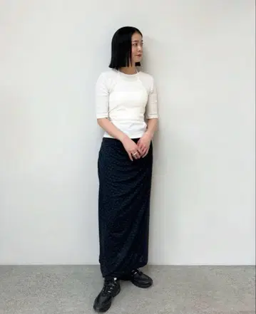 새상품 anuke 루미네 한정 스커트