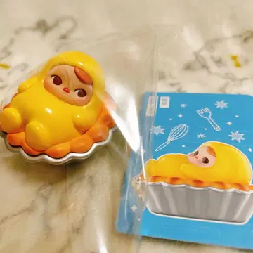 POPMART PUCKY Egg Beanie Egg Tart 에그 타르트