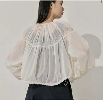 YONFA 욘파 스모크 시어 블루종