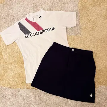 [미사용] 골프웨어 세트 le coq sportif