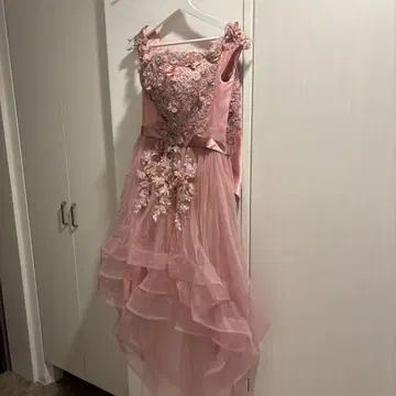 미니 드레스 핑크