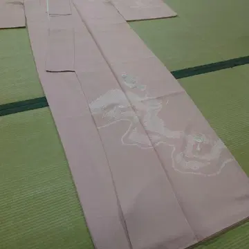 맞춤 호몬기 순수 실크 이중 기모노 자수 창작품