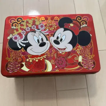 Disney 홍콩 디즈니랜드 중화 웨딩 빈 깡통