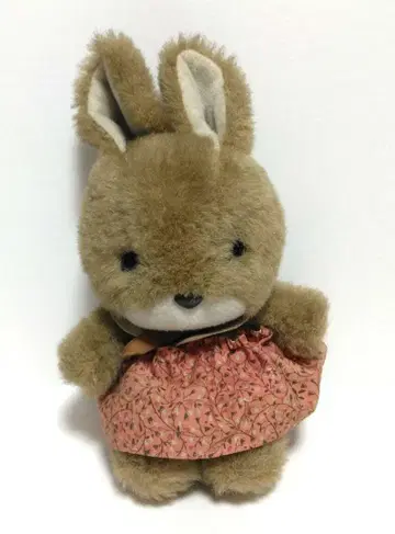토끼 봉제 인형 선애로우 쇼와 레트로 토끼 애니멀 동물