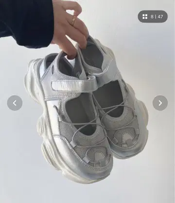 통굽 메쉬 스니커즈 샌들