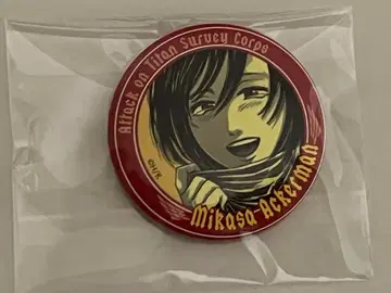 진격의 거인 캔뱃지 미카사 미카사 아커만 캐릭터 구마