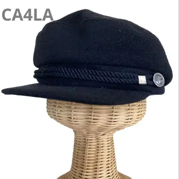 CA4LA 헌팅 캡 블랙