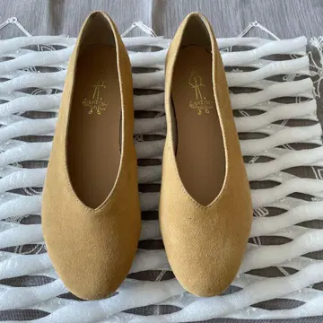 [ 키다리 아저씨 ] 베이지 발레 슈즈 23.5cm
