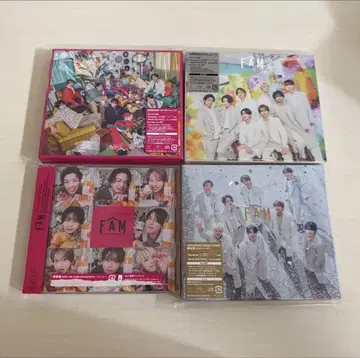 FAM CD 4장 세트 미개봉 특전 포함