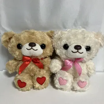 하우스텐보스 하트프렌즈 봉제 인형 2개 세트
