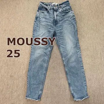 새상품급 MOUSSY 마우지 데님 청바지 25