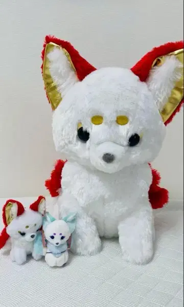 구미 쵸콘 여우 봉제 인형 마스코트 묶음 판매
