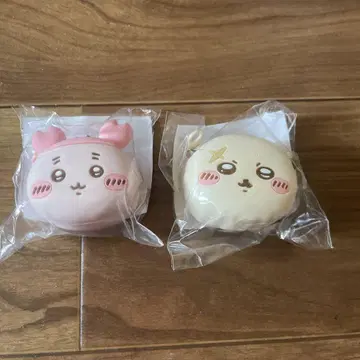 치이카와 얼굴 미니 실리콘 파우치 랏코 게