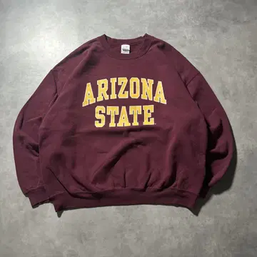GILDAN ARIZONA STATE 칼리지 로고 프린트 맨투맨