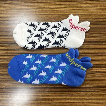 새상품 and per se 앤퍼시 양말 2족 세트