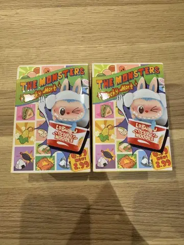 THE MONSTERS Wacky Mart 시리즈 피규어 2세트