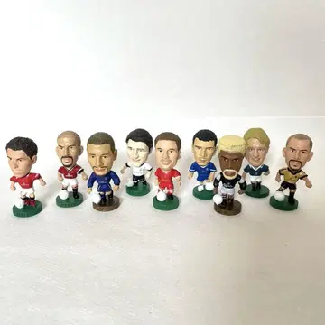 코린시안 프리미어 리그 축구 선수 피규어 9개 세트