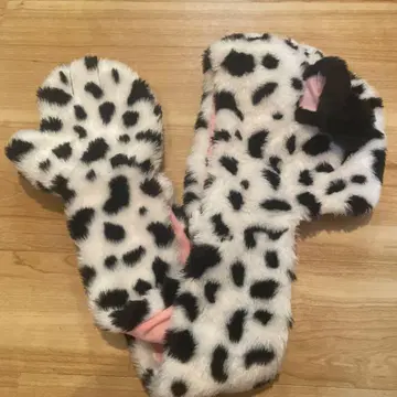 디즈니 101마리 강아지 머플러 모자