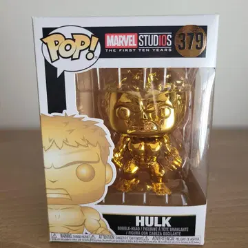 Funko HULK 골드 보블헤드 피규어 379