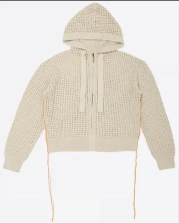 최종 가격 NKNIT mesh knit zip hoodie
