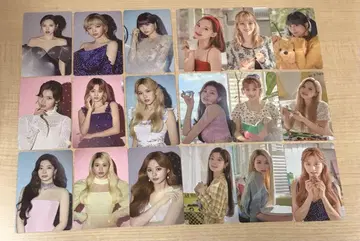 TWICE ON&OFF 2021 시그리 트레이딩 카드 18장