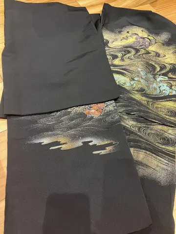 블랙 겉옷 2장 일괄 키라키라 새상품급 중고