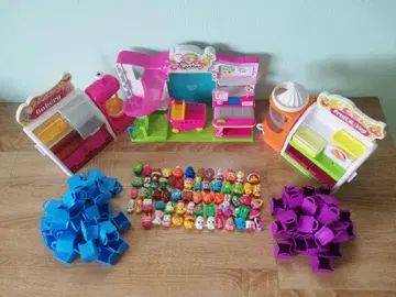 Shopkins 세트 샵킨즈 묶음 판매 새상품급 여아 피규어