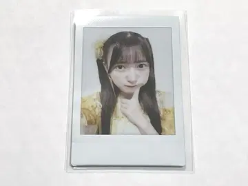 야마우치 사키나 옐로우 컬러조 온리 특전 빙고 폴라로이드