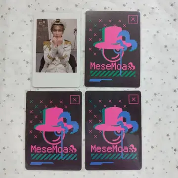 MeseMoa. 메세모아. 녹크소 보라색 하피카 트레이딩 카드