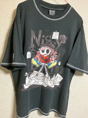 Nissy 티셔츠 반팔 블랙 L