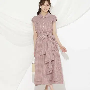[새상품급] 윌 셀렉션 깅엄 체크 원피스