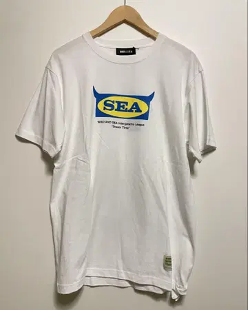 WIND AND SEA Logo Graphic Tee 화이트 L 사이즈