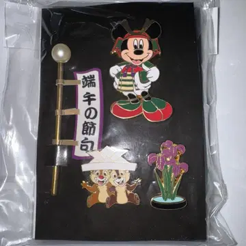 미키 & 칩 앤 데일 단오절 장식 핀