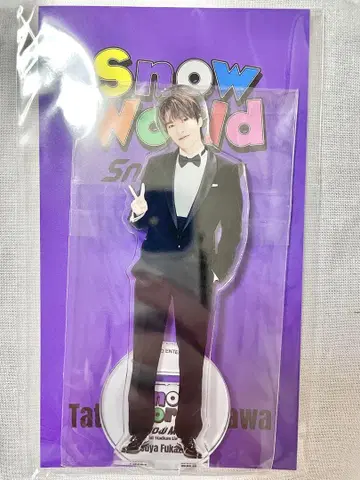 [미개봉 새상품] 후카사와 타츠야 아크릴 스탠드 Snow World
