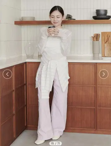 언밸런스 개더 tops