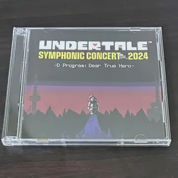 UNDERTALE CONCERT 2024 D 프로그램 CD