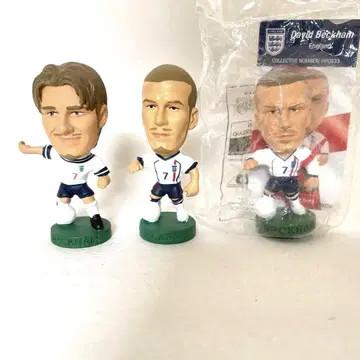 코린시안 잉글랜드 대표 데이비드 베컴 피규어 3체 세트