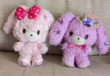 산리오 봉제 인형 세트