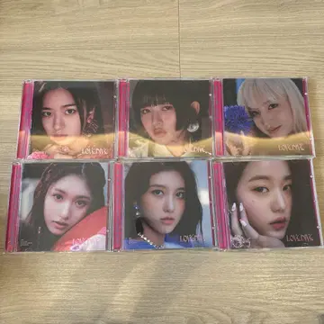 IVE CD 6장 세트