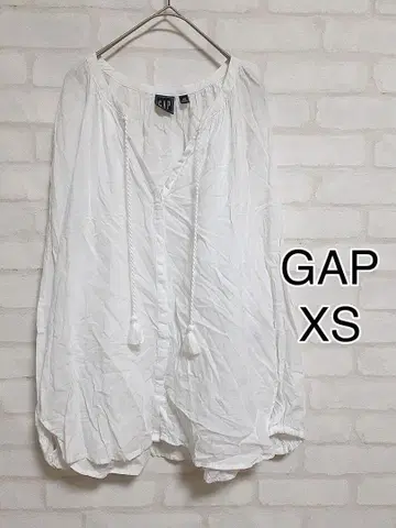 M420 GAP 갭 긴팔 셔츠 비침 겉옷 코튼 혼방 깨끗한 스타일