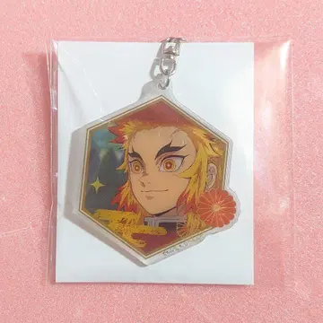 귀멸의 칼날 체인징 키링 렌티큘러 렌고쿠 쿄쥬로