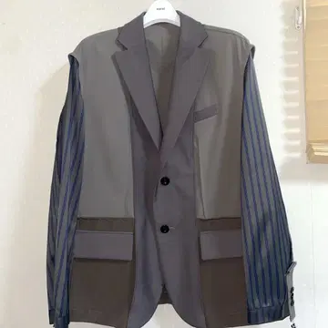 Sacai 24SS Suiting Jacket 나일론 테일러드 재킷