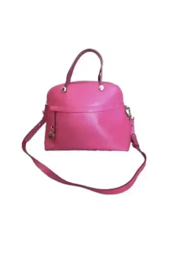 훌라 FURLA 하이퍼 핑크 숄더 2way 핸드 골드