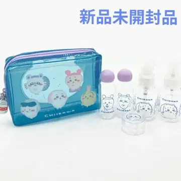 미개봉 새상품 치이카와 (먼작귀) 트래블 보틀 세트 블루